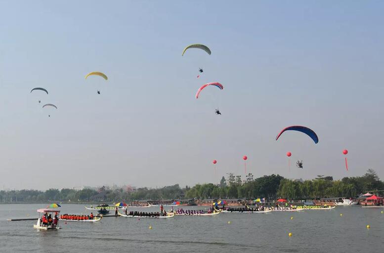 智璟智能人臉識(shí)別無(wú)人機(jī)守護(hù)“穗莞杯”龍舟賽！